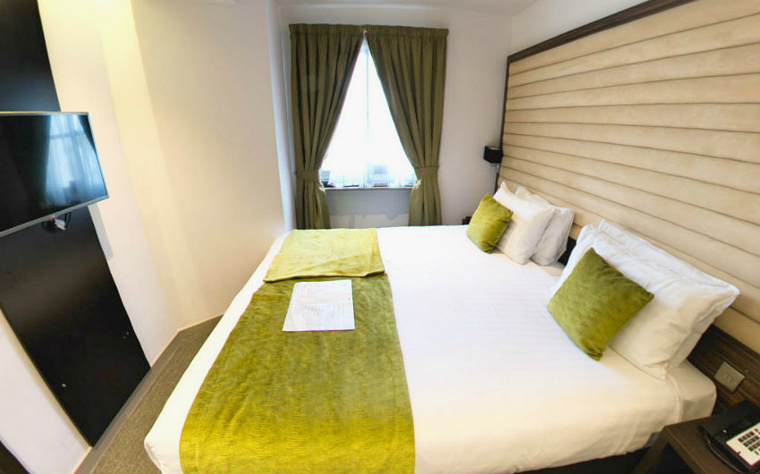Exclusive suites have extra large double beds at Maitrise Hotel London Maida Vale