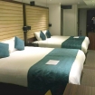 A double room complete with free WiFi, luxury bathroom and flatscreen TV at Maitrise Hotel London Maida Vale
